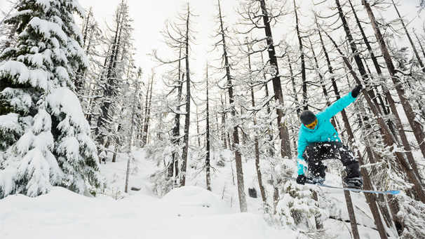 Snowboarding in the Crystal Zone